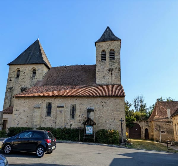 Nantheuil centre bourg vers la gare de Saint Jean de Cole - Nantheuil - 1
