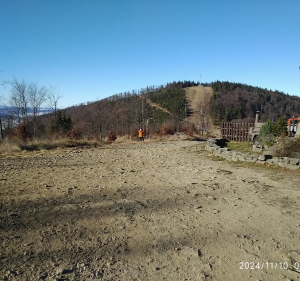 Bystra; Klimczok, Szyndzielnia nad możem mgły. - Bystra - 1
