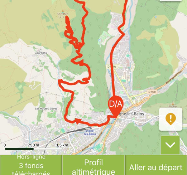 Enduro du sommet de l’Andran + Baisse de Blanchard - Digne-les-Bains - 1