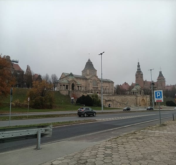 Nabrzeże Odry i parki Żeromskiego i Pomorzański - Szczecin - 1
