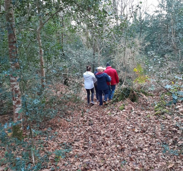 Marche au bord de l'eau prés de Pont Aven - Névez - 1