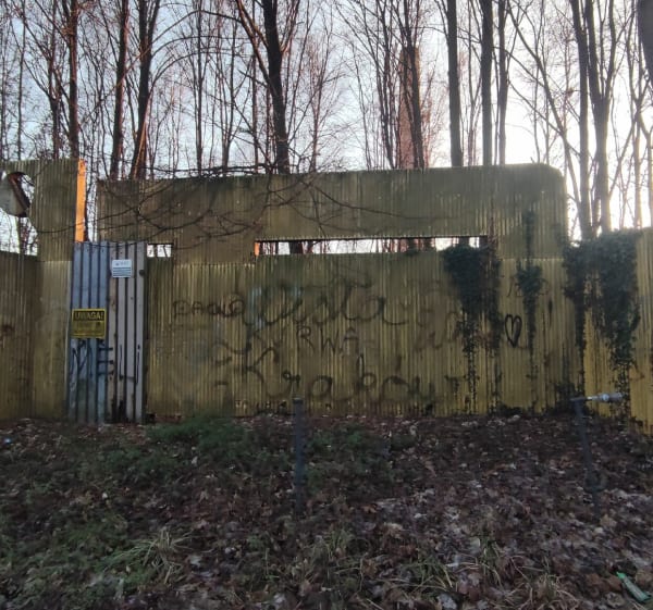 Wzdłuż ogródków działkowych z widokiem na ZG JANINA - Libiąż - 1