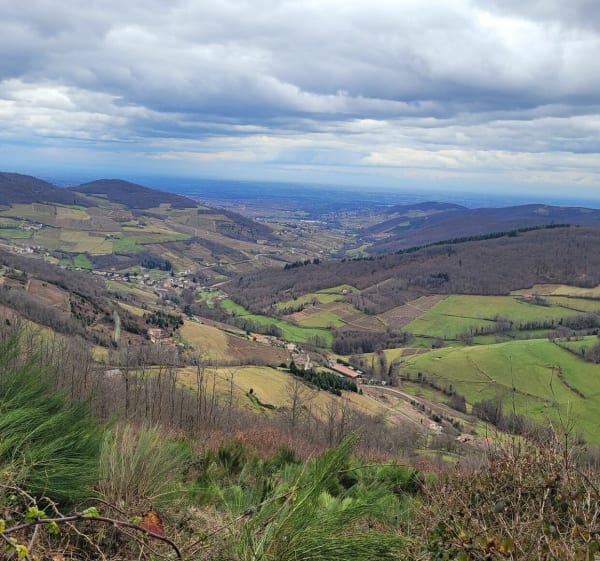 Tour du Mont Soubran, par la Croix Marchampt - Claveisolles - 1