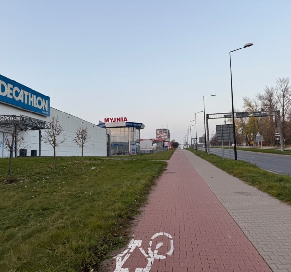 Krótka trasa do centrum - Lublin - 1