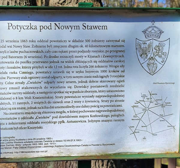 Pieszo po Lasach Kozłowieckich - Nowy Staw - 1