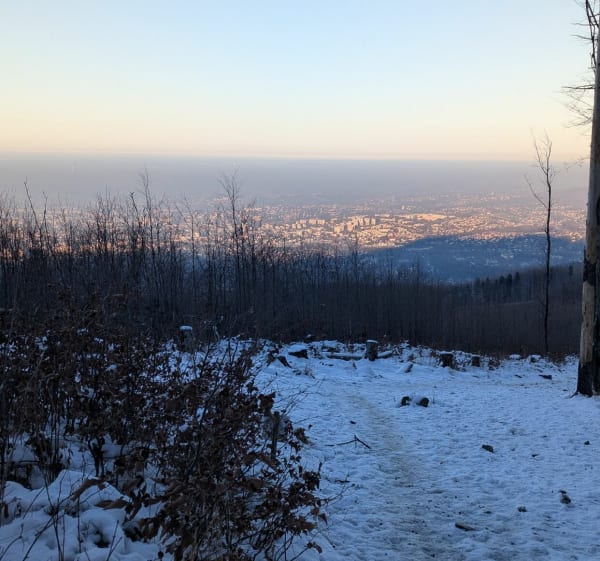 Klimczok i Szyndzielnia widokową trasą z Bystrej - Bystra - 1