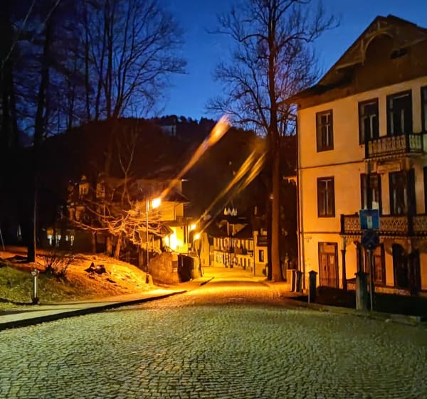 Wieczorny spacer po Szczawnicy - Szczawnica - 1