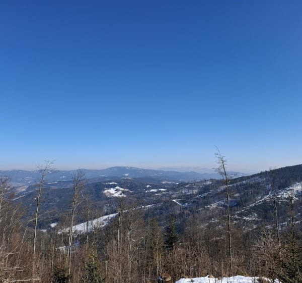 Wisła Głębce, trasa na Stożek - Wisła - 1
