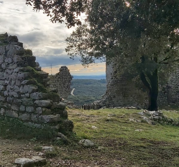 Sur les traces du château d'Allègre - Allègre-les-Fumades - 1