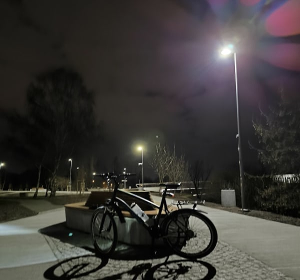 Mosty Berdychowskie nocą - Poznań - 1