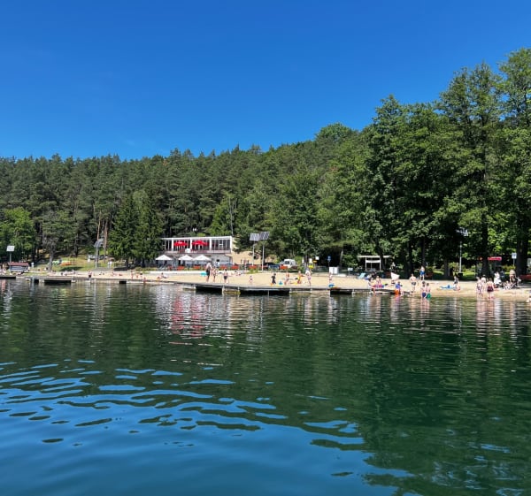 Trasa Dobre Miasto - plaża jezioro Limajno - Dobre Miasto - 1