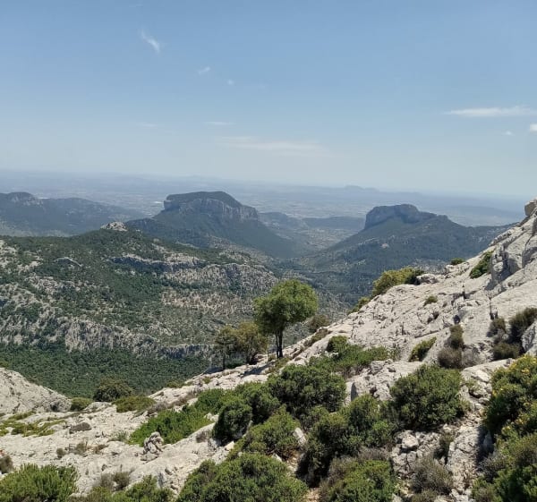 Boucle au dessus du lac de Cuber - Fornalutx - 1