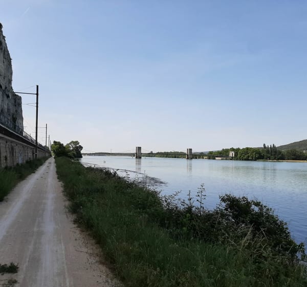 Boucle Pierrelatte - Viviers le long du Rhône-Canal - Pierrelatte - 1