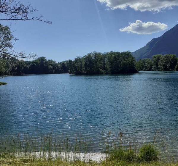 Lac de Gresy sur Isère en A/R par la Belle Via - Montmélian - 1