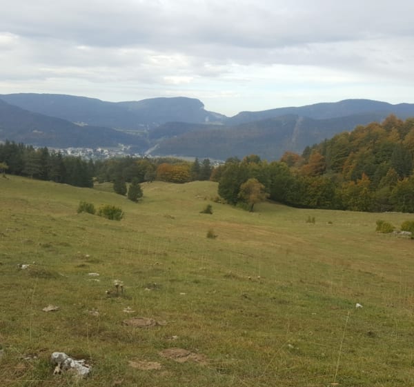 La descente de l'Aigle à VTT - Villard-de-Lans - 1