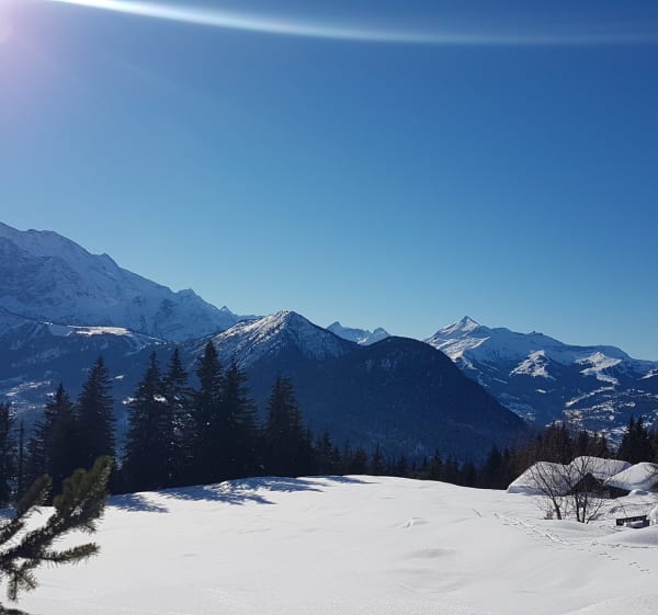 Randonnée hivernale à Barmus et sa vue époustouflante - Plateau-d'Assy - Plaine-Joux - 1