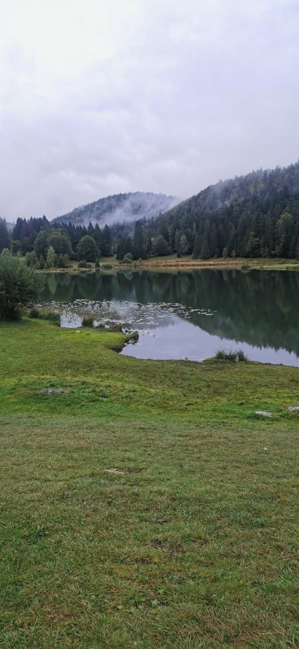 Aie aie les jambes, sur les pistes forestière du Lac Genin - Oyonnax - 1