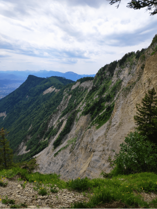 Bec Charvet et panoramas sur les sommets de la Chartreuse - Col du Coq, Plateau-des-Petites-Roches - 1