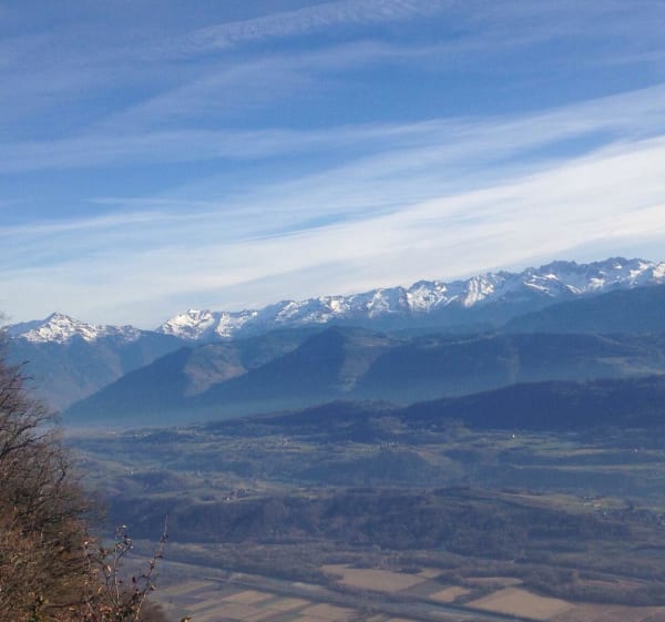 Rocher de Manettaz et Roche du Guet depuis Arbin - Arbin - 1