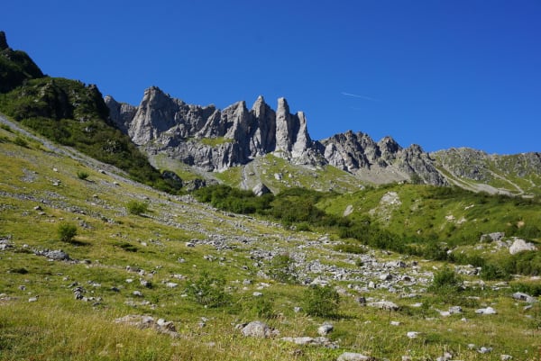 Etappe 2 van de TMB: de schoonheid van de Jovetmeren en de Bonhommepas - Les Contamines-Montjoie - 1