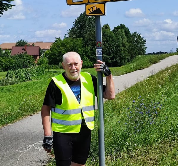 Wycieczka rowerowa z wnukiem Krystianem - Tarnów - 1