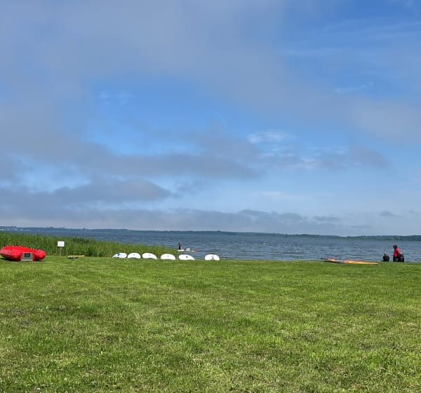Z Kempingu Łączka w Gleźnowie do Dąbek na plażę i gofra - Gleźnowo - 1