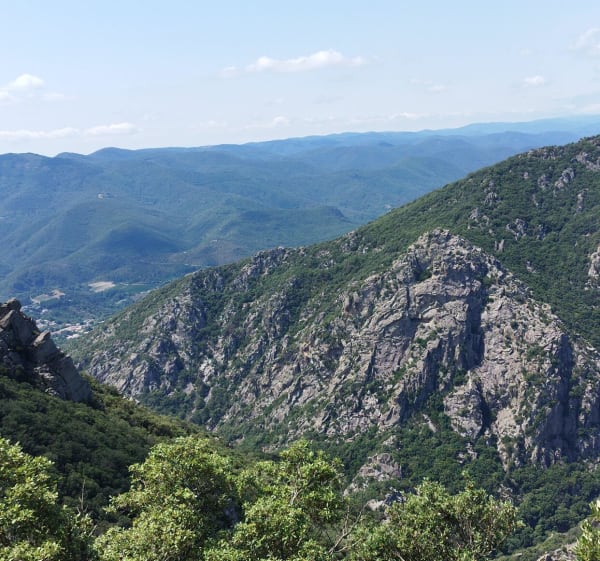 Gorges d'Heric et piste des Aiguilles en passant le ravin - Mons - 1