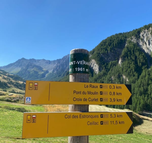 La Croix de Curlet en rando d’été au cœur des mélèzes - Saint-Véran - 1