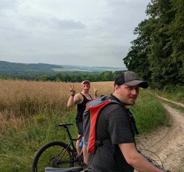 Balade VTT tranquille à Bordeaux de St Clair - Château-sur-Epte - 1