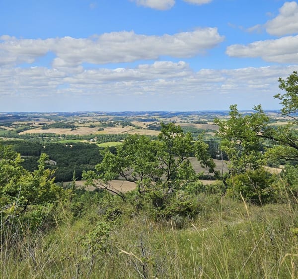 Montée sur carrière et finir sur Marignac - Boussens - 1