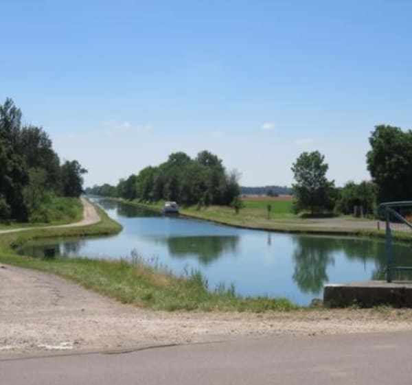 Balade Chevigny - canal - allée du parc à Dijon - noemie - 1