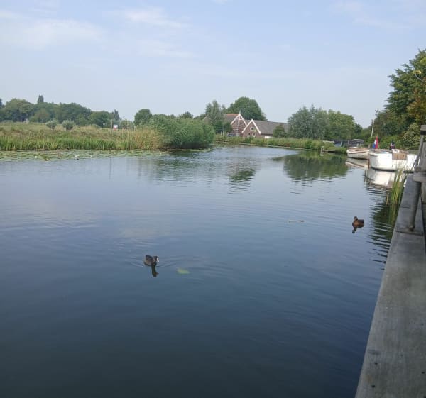 Ronde via kanaal , Baambrugge  en het Gein - Weesp - 1