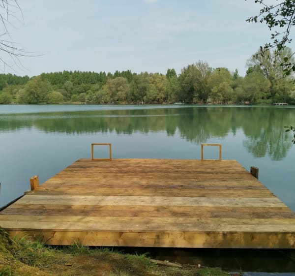 Sortie dans le bois Brûlet et le plan d'eau du Canada - Michel - 1