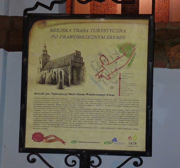 Miejska trasa turystyczna po prawobrzeżnym Śremie - Śrem - 1