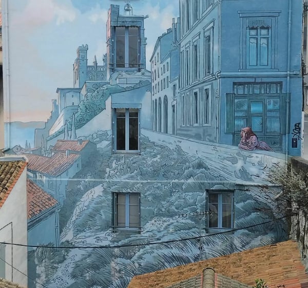 Angoulême, monuments et fresques - ODILE - 1