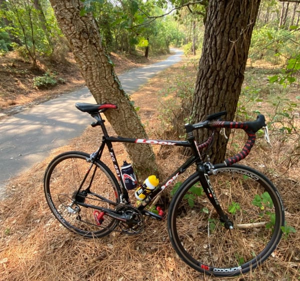 Vélo de route entre Lette et Mimizan - Saint-Julien-en-Born - 1