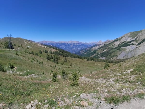Prachtig panorama van Rochegrand vanaf de Col d'Allos - La Foux d'Allos - 1