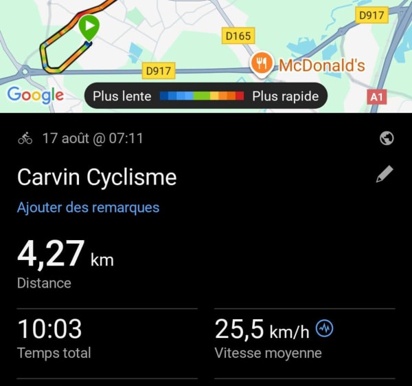 Social ride excellent depuis Carvin - Carvin - 1