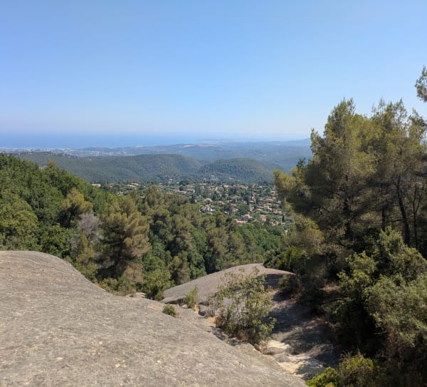 Boucle depuis Tourrettes-sur-Loup et panorama grandiose - Tourrettes-sur-Loup - 1