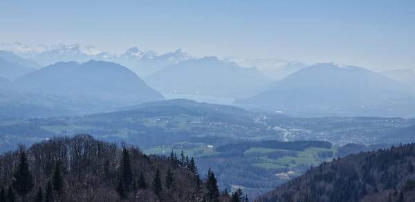 Vovray-en-Bornes : voir les montagnes se découper à l'horizon - Vovray-en-Bornes - 1