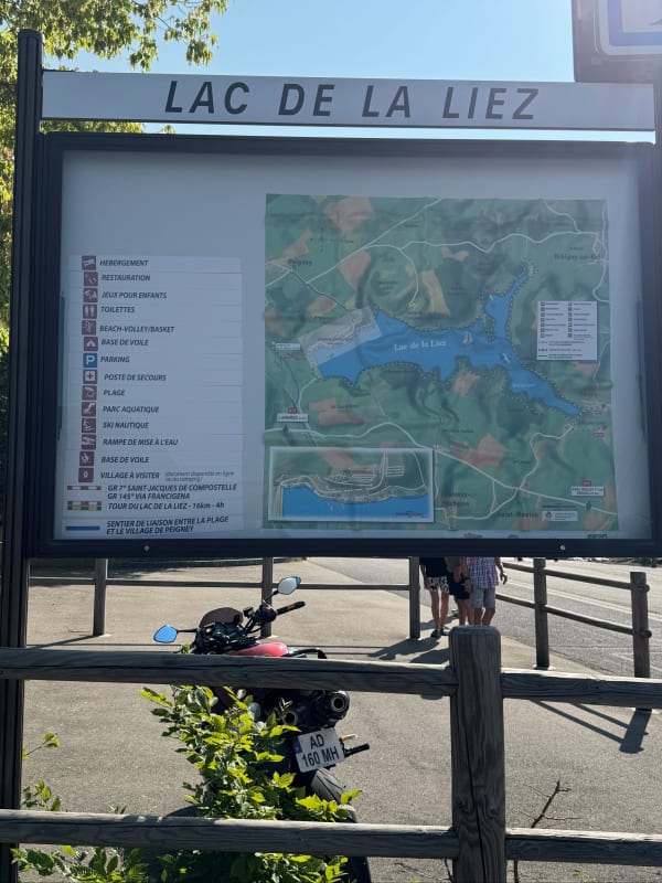 Tour du lac de la Liez en passant par la baie de Lecey - Peigney - 1