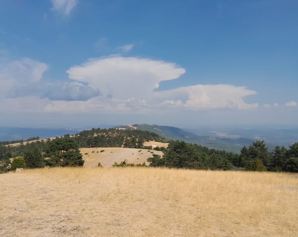 Depuis Castellet, le Mourre Niègre et son panorama - Celine - 1