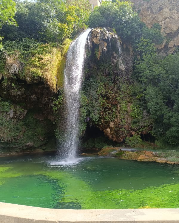 Excursion viticole à la cascade de La Roque - Salles-la-Source - 1