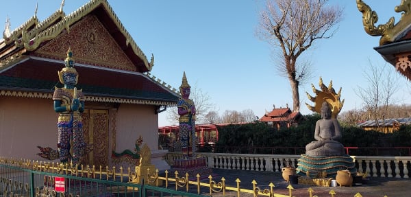 Circuit du temple Wat Simoungkhoune et canal de la Marne - Schiltigheim - 1