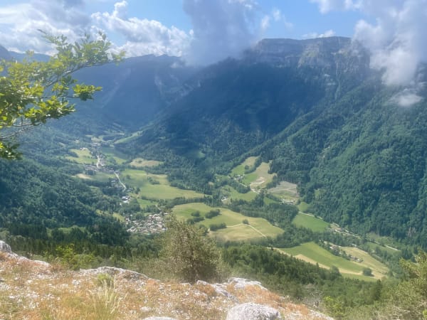 Chemin de La Vuettaz et forêt profonde - Fillière - 1