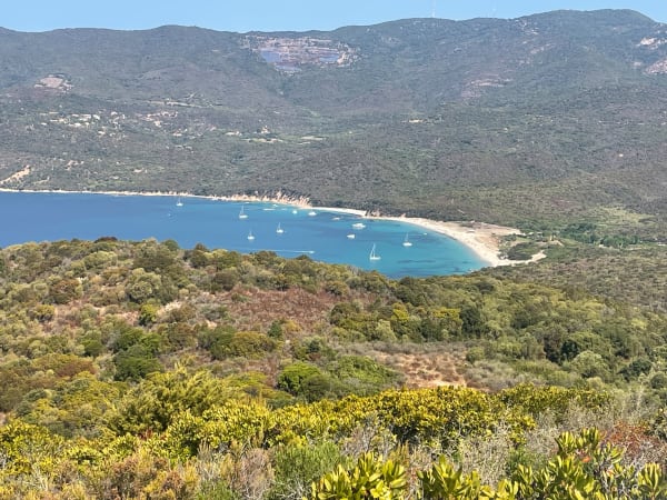 Cappa di Farru et Tour de Capannella depuis Porto Pollo - Serra-di-Ferro - 1