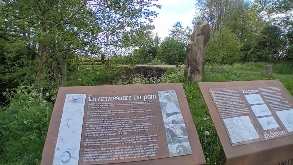 Saumont-la-Poterie et émerveillement sur le Pont de Coq - Saumont-la-Poterie - 1