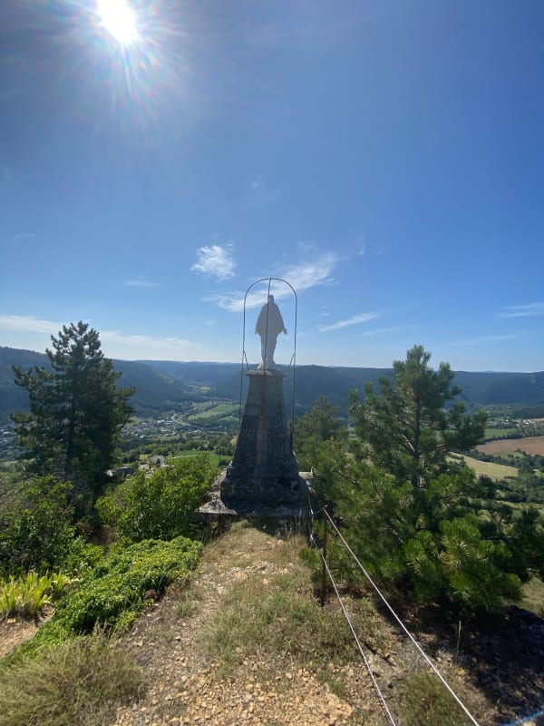 Tour de Chastel Viel et belvédère de la Vierge Blanche - Barjac - 1