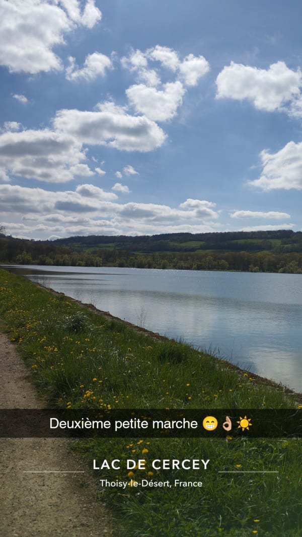 Tour du réservoir de Cercey - Thoisy-le-Désert - 1