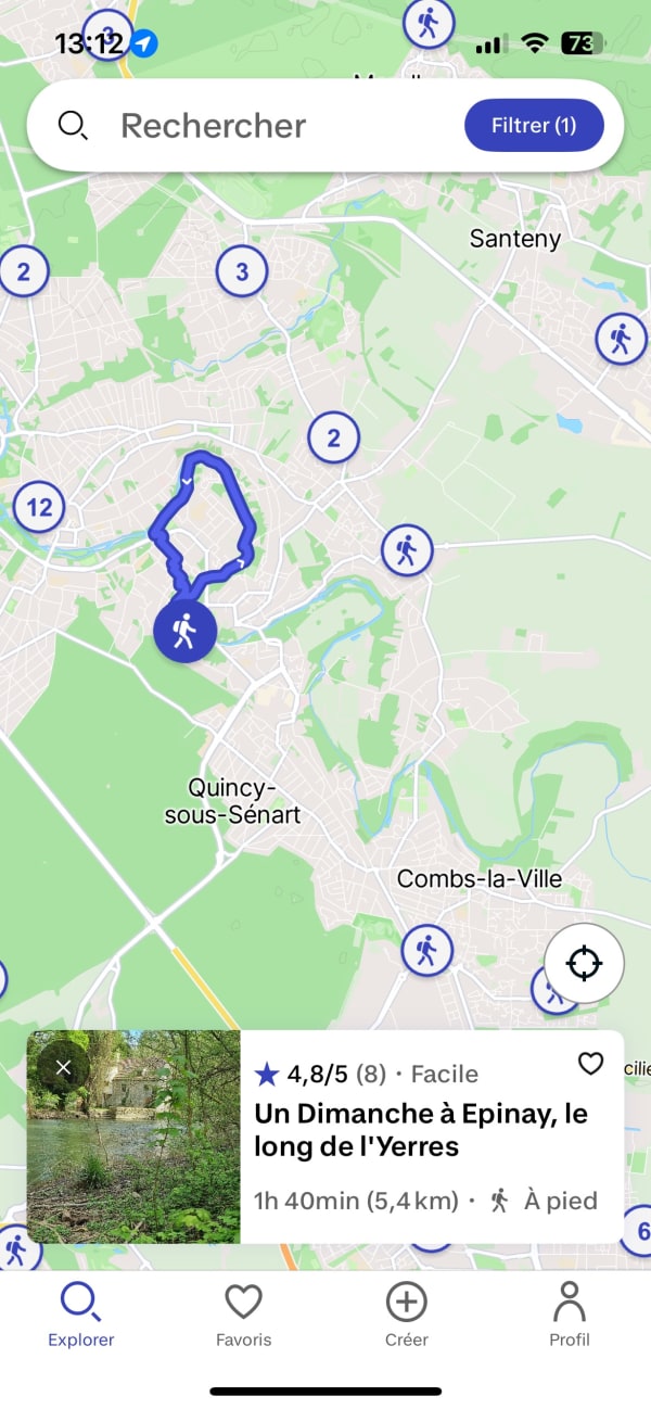 Un Dimanche à Epinay, le long de l'Yerres - Boussy-Saint-Antoine - 1